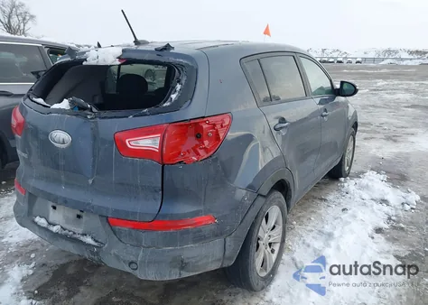 2012 Kia Sportage Lx z USA, uszkodzony, nr VIN KNDPB3A27C7266122